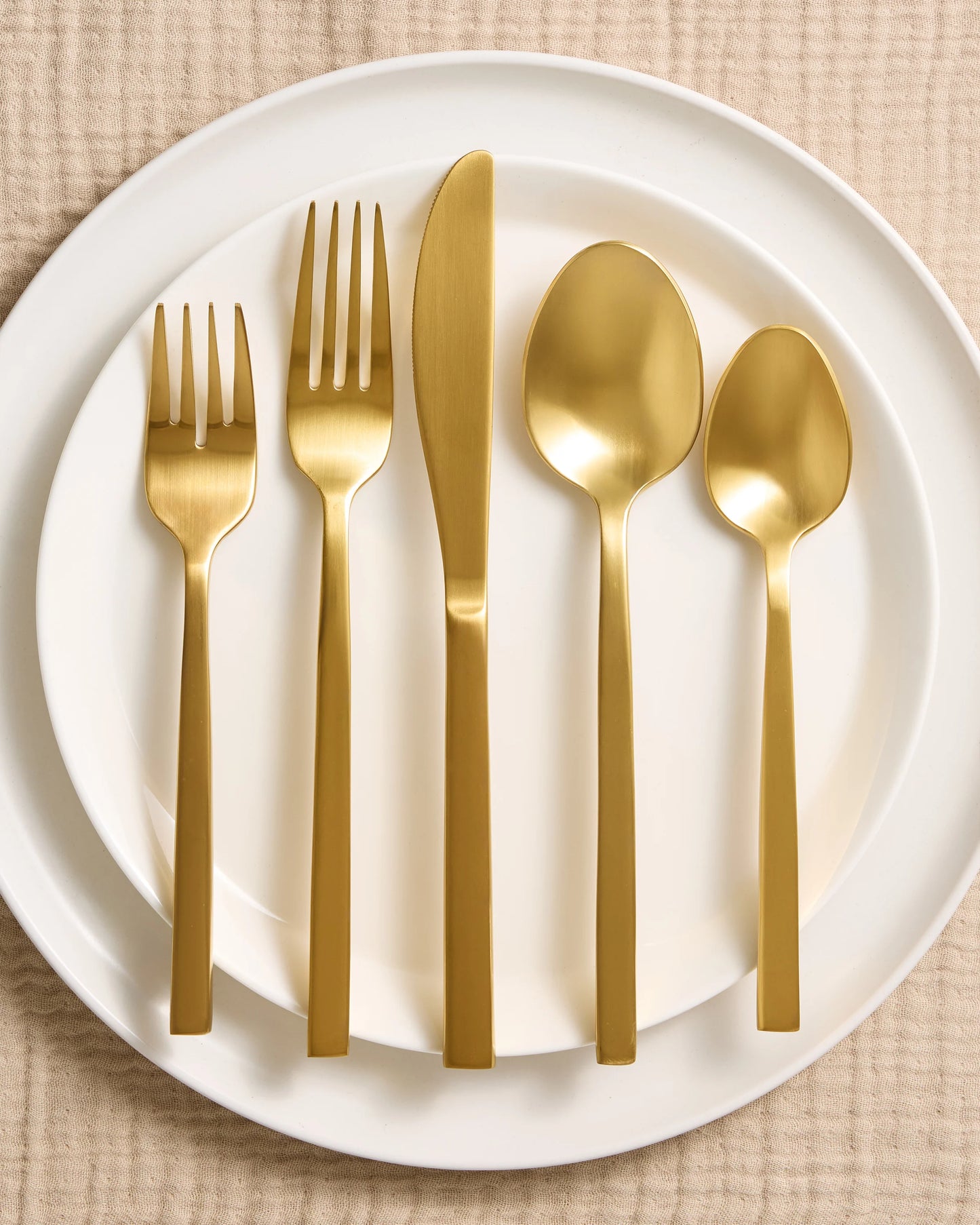 Arezzo 20 Piece Flatware Set - One Size / Polished Stainless Steel