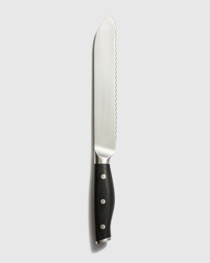 Fully Forged German Stainless Steel Serrated Bread Knife - One Size / No Color