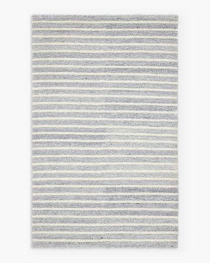 Floyd Wool Rug - 3' x 5' / Grey/White