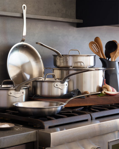 5-Ply Stainless Steel 10 Piece Cookware Set - One Size / No Color