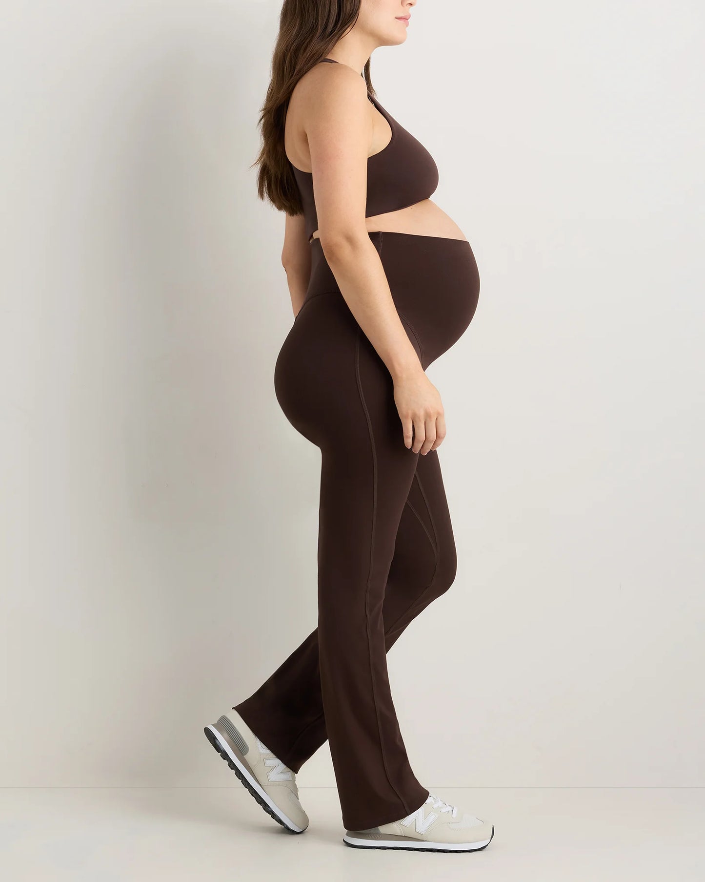 Ultra-Form Maternity Bootcut Pants - XS / Dark Coal