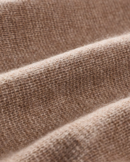 Mongolian Cashmere Structured Cardigan - XS / Oatmeal