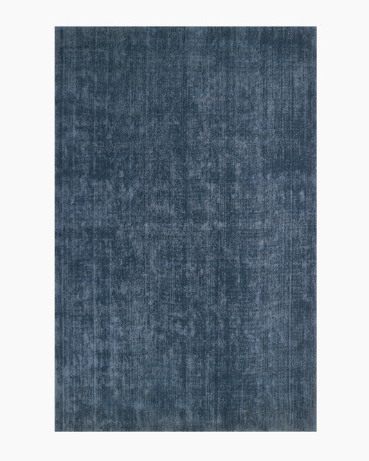 Drew Hand-Loomed Jute Rug - 5' x 8' / Blue