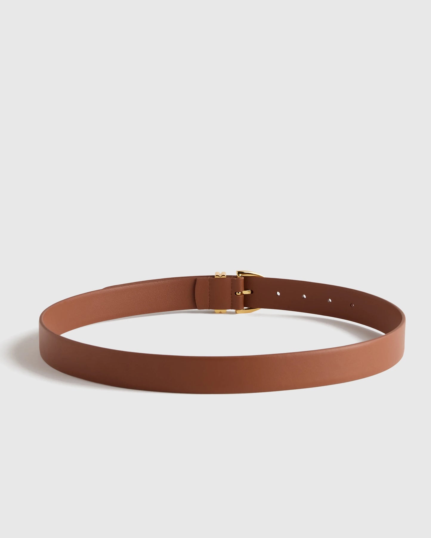 Alora European Leather Belt - XS / Black