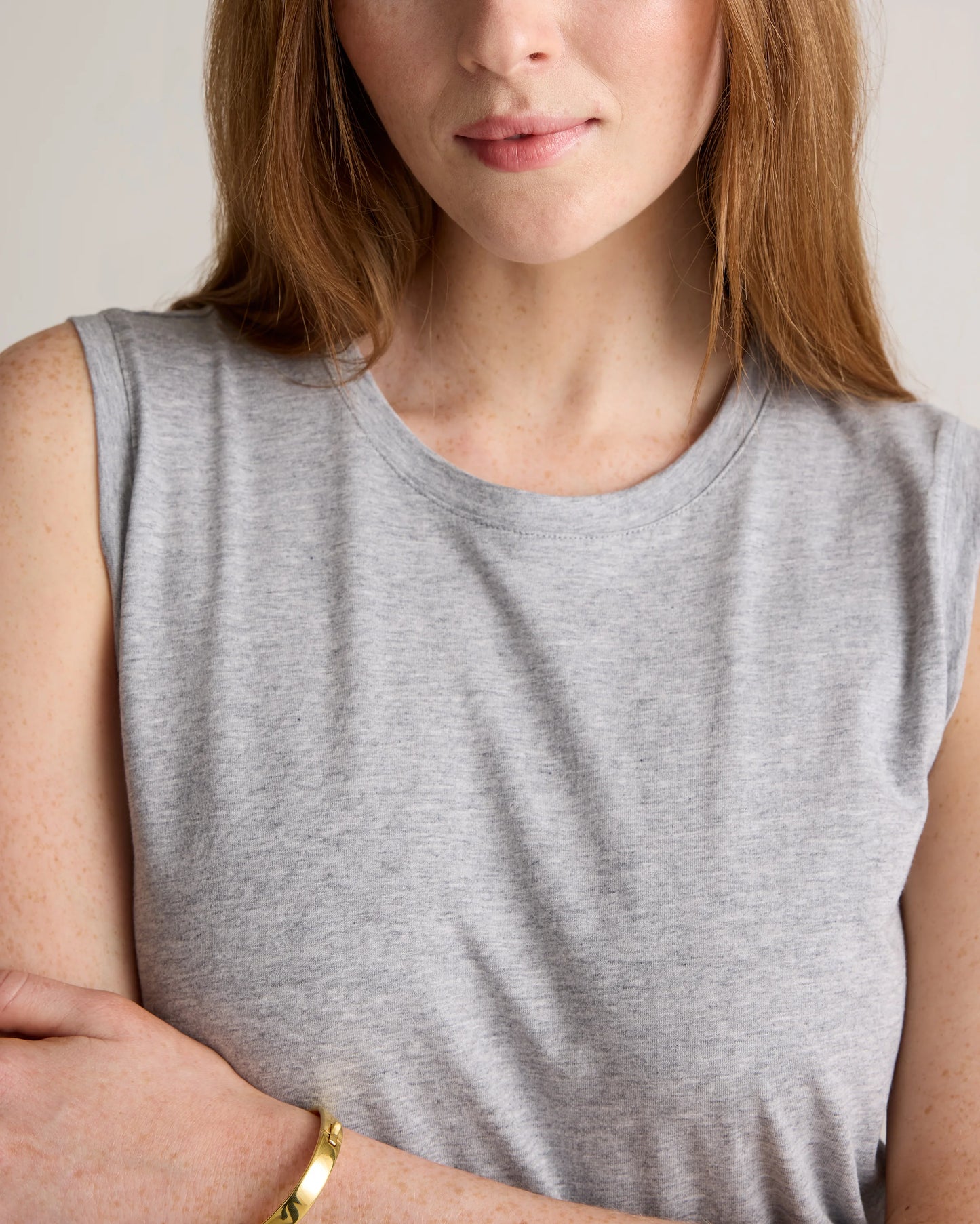 Cotton Modal Muscle Tank - XS / White