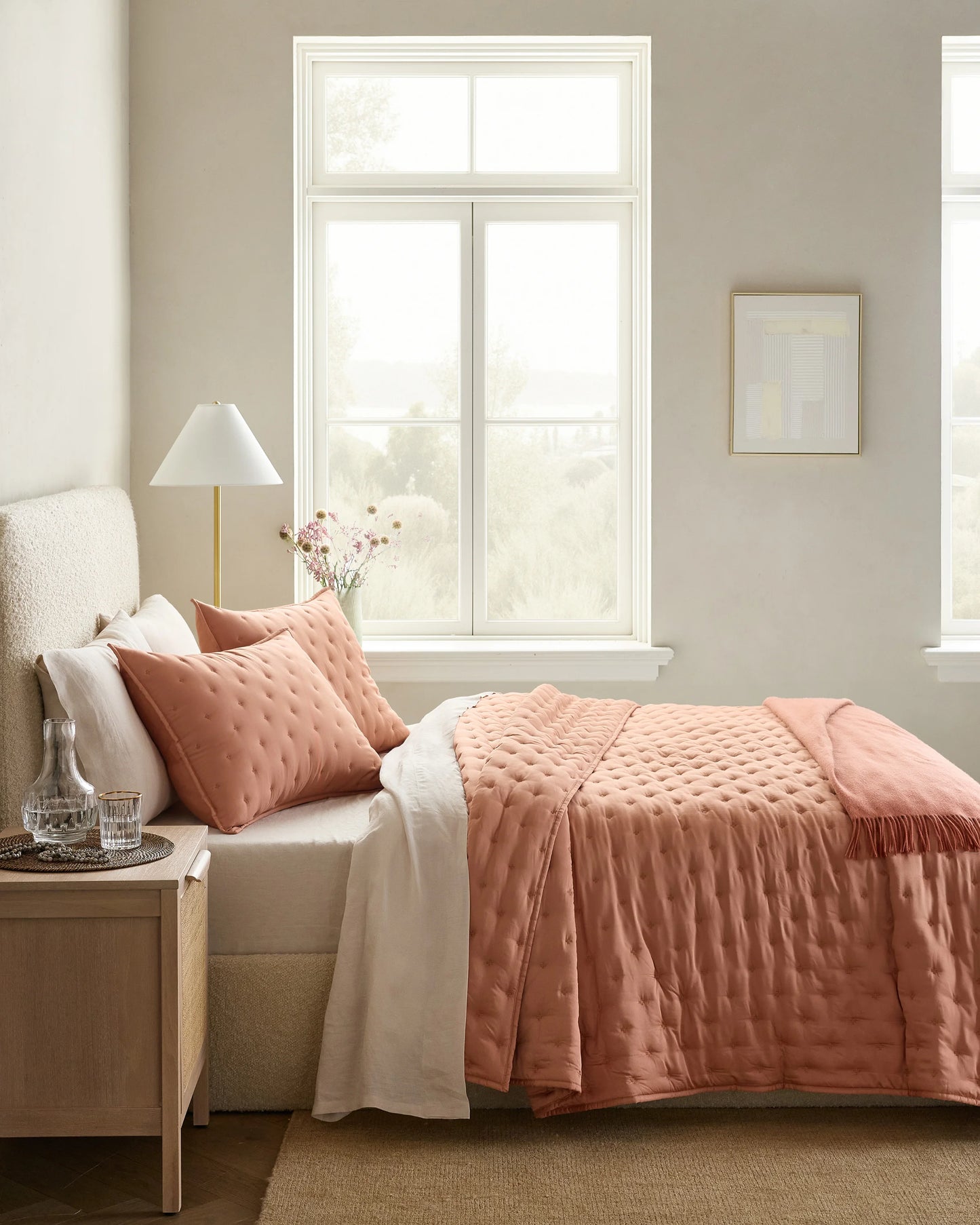 Bamboo Dream Quilt - Twin / Sage