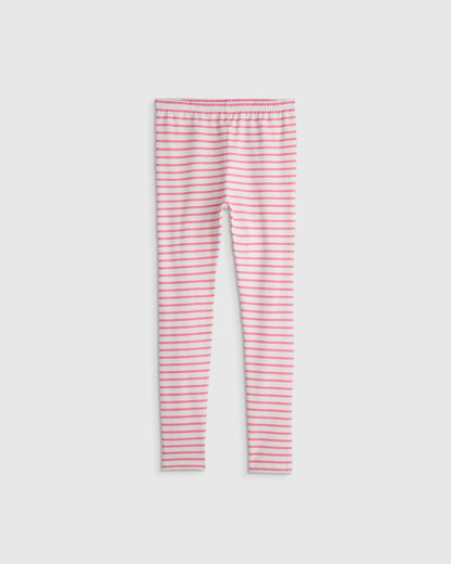 Organic Cotton Leggings - 2T / Red
