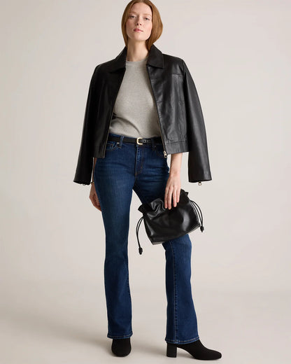 Luna Stretch Flare Jeans - 24 / Black
