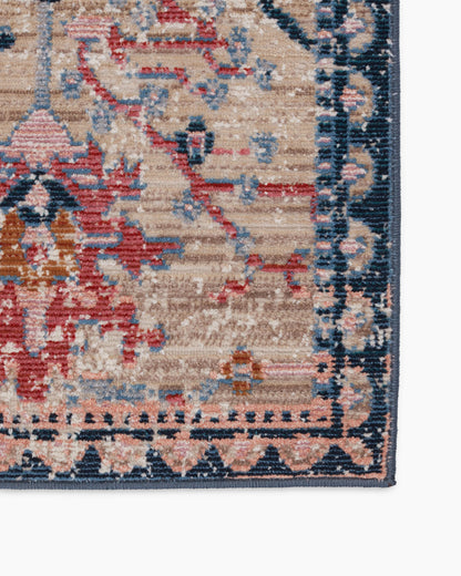 Talula Indoor/Outdoor Rug - 4' x 5'7" / Pink