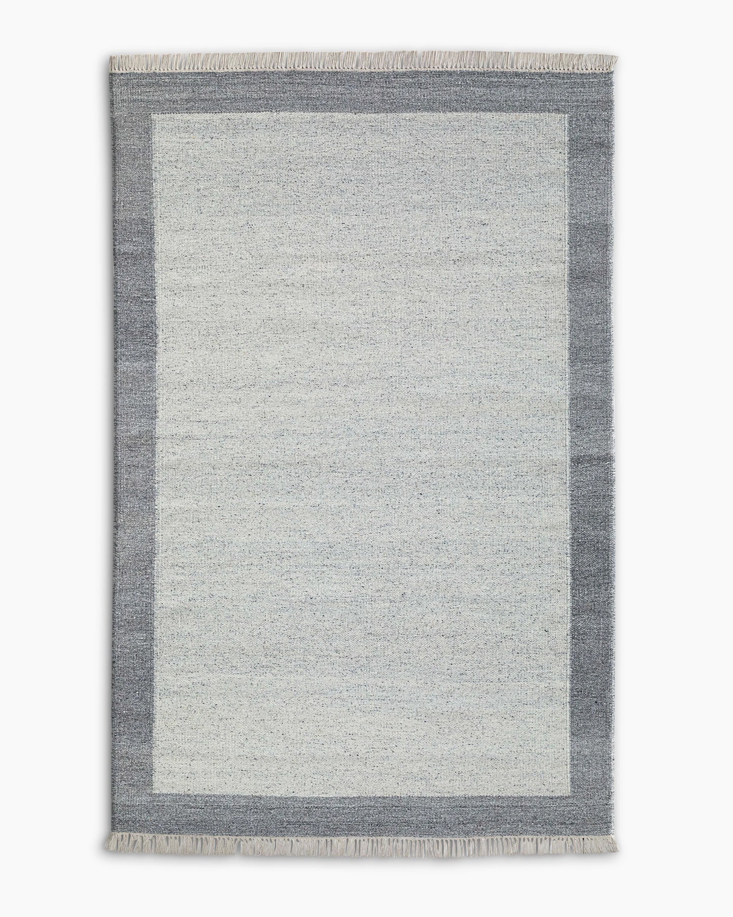 Sahara Flatweave Wool Rug - 2' x 3' / Charcoal