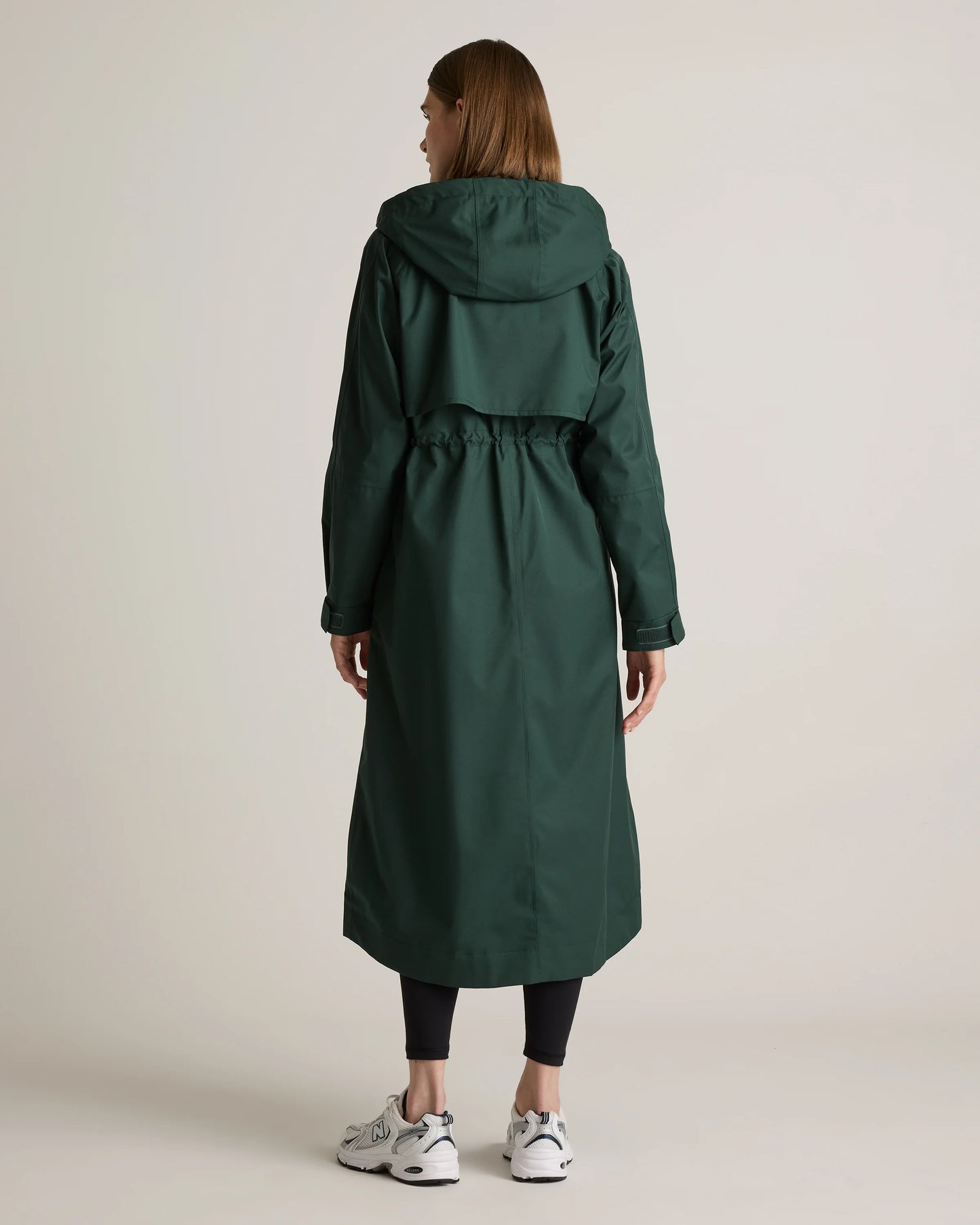 Weather Proof Rain Trench Coat - XS / Dark Spruce