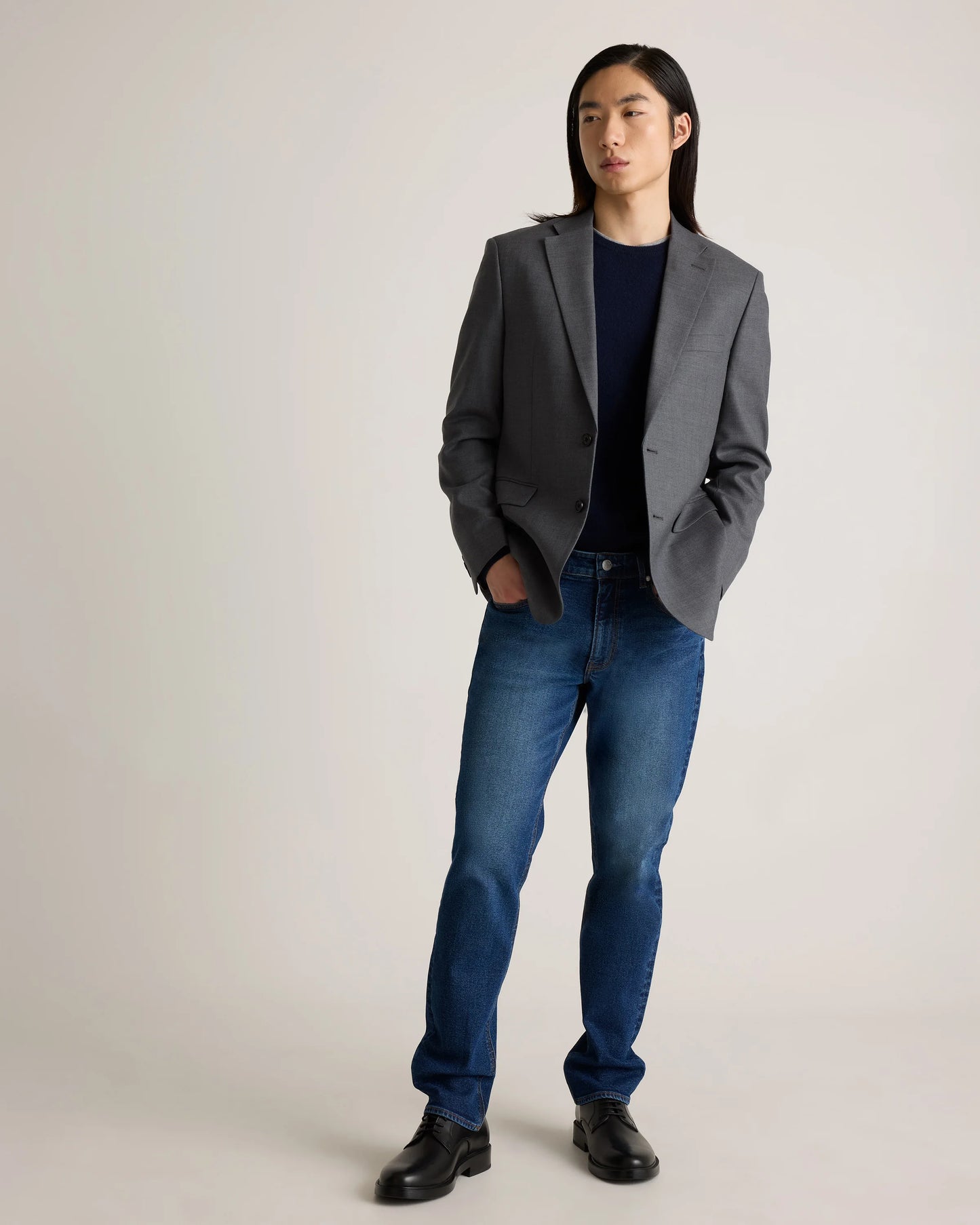 Warren Stretch Straight Jeans - 30X30 / Arctic Blue