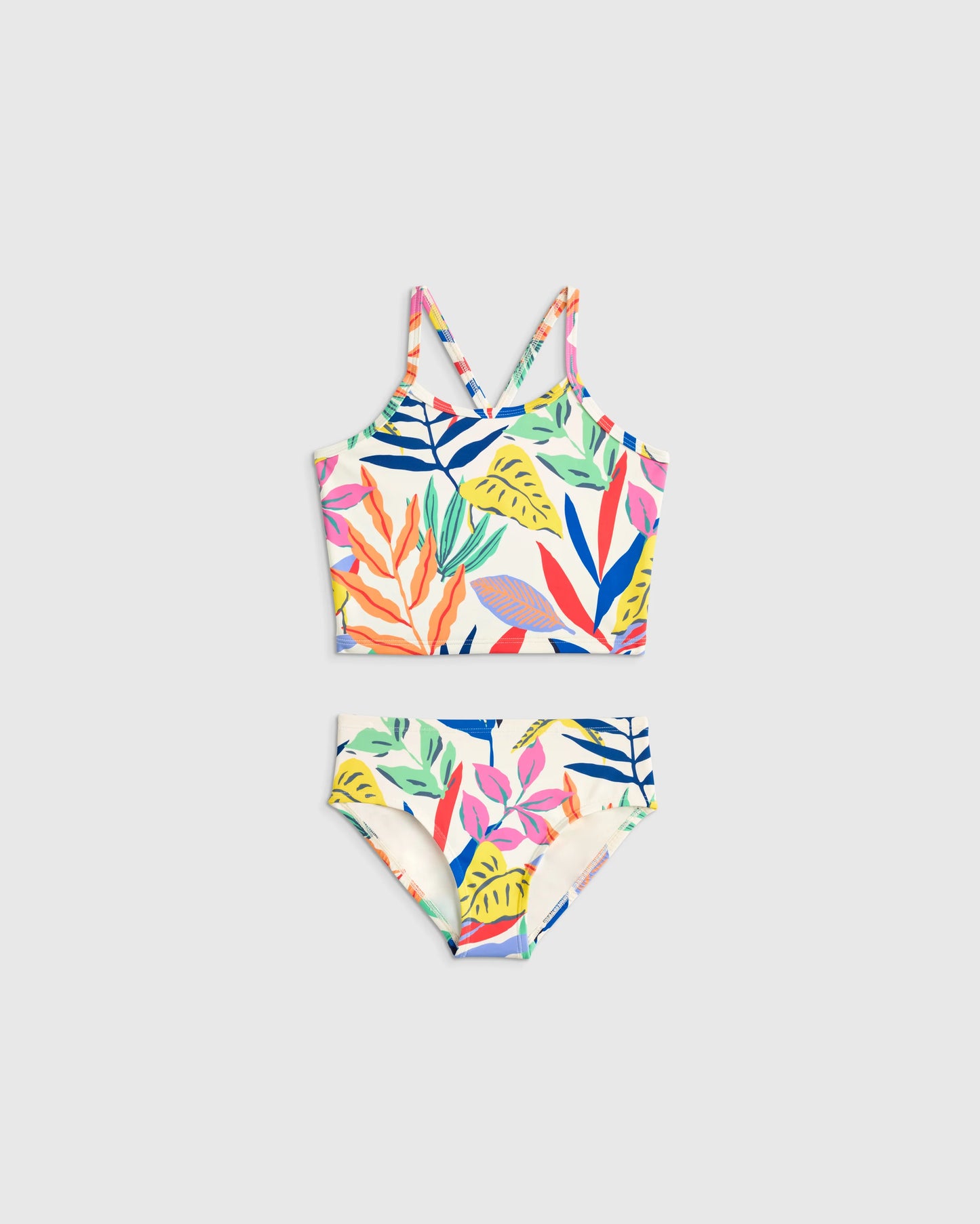 Tankini Swimsuit - 6 / Soft Ditsy Floral