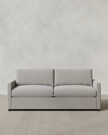Brennan Sleeper Sofa in Performance Basketweave - Queen / Flax