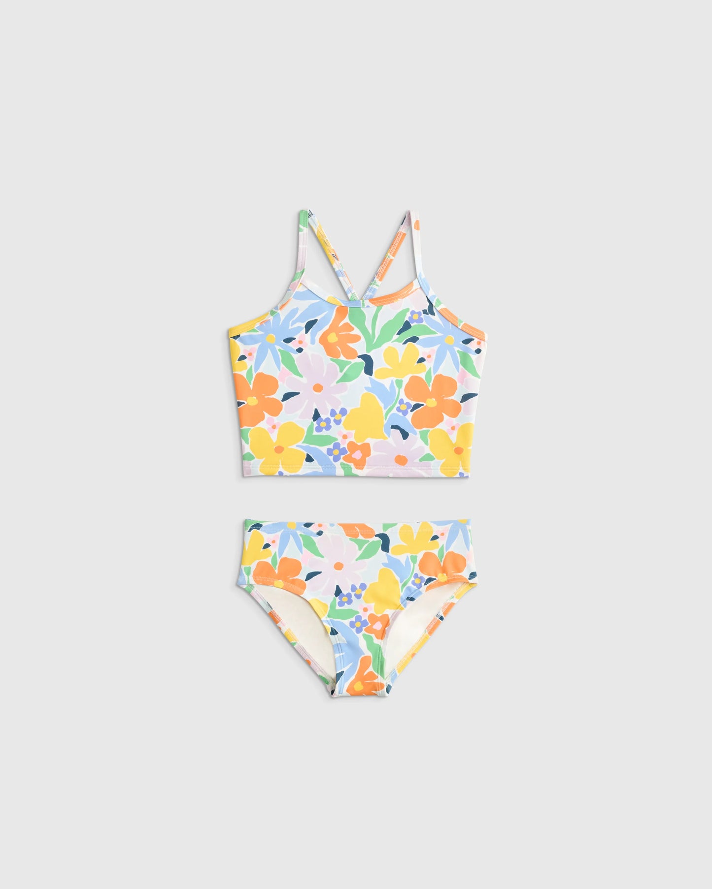 Tankini Swimsuit - 6 / Soft Ditsy Floral