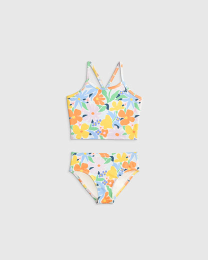 Tankini Swimsuit - 6 / Soft Ditsy Floral