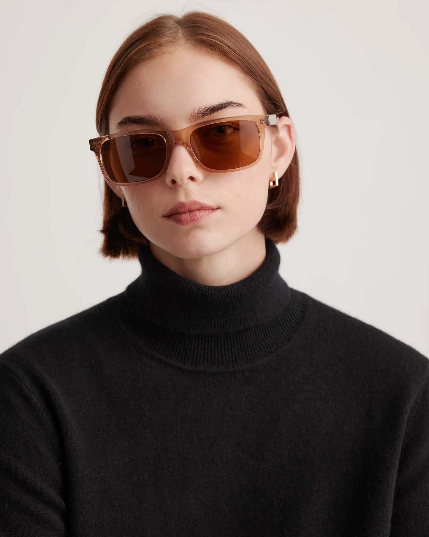 River Polarized Acetate Sunglasses - One Size / Tortoise with Green lens