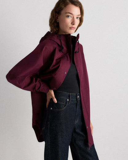 Weather Proof Oversized Rain Jacket - XS / Tea Green