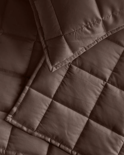 Bamboo Box Quilt Set - Twin / Sage