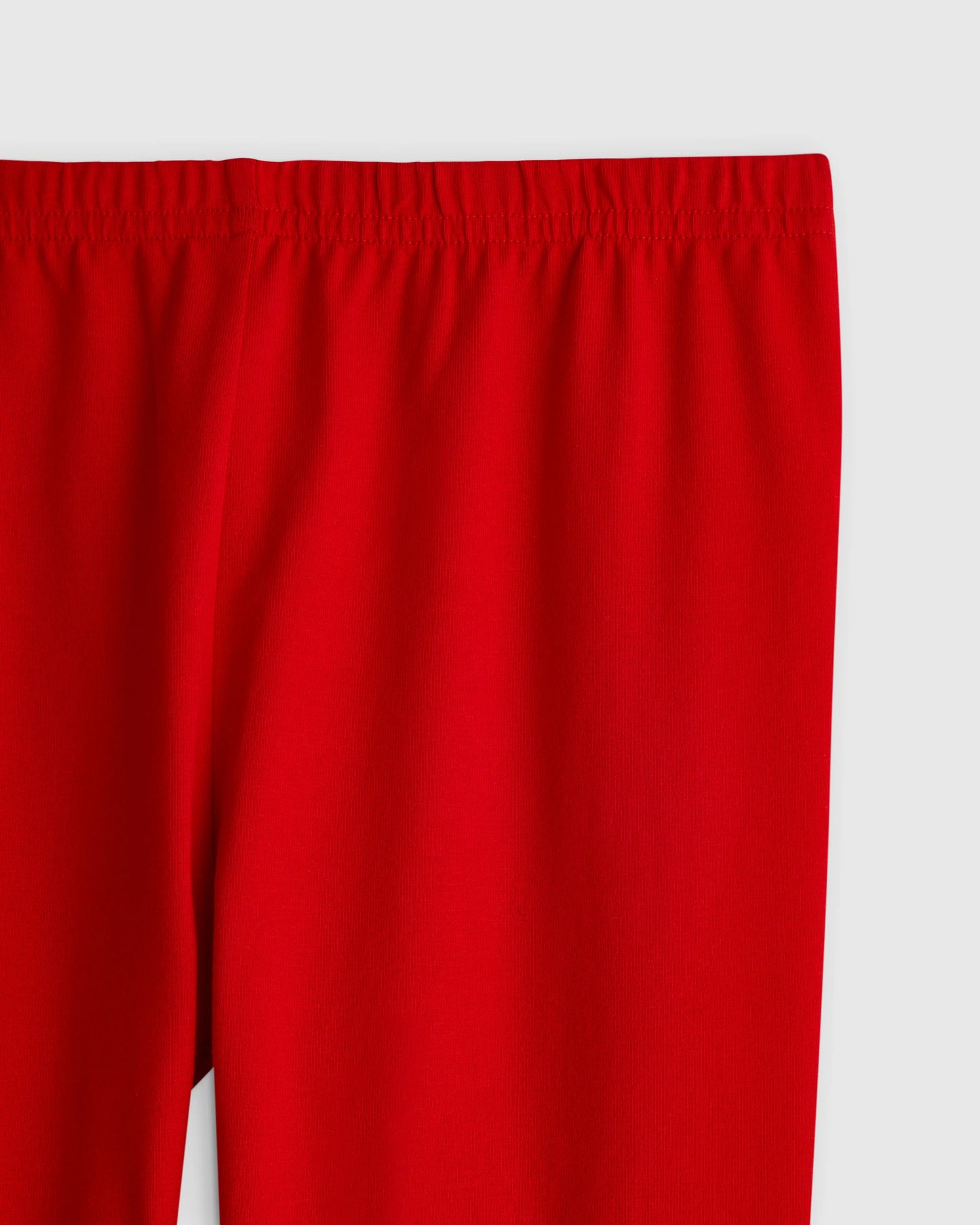 Organic Cotton Leggings - 2T / Red