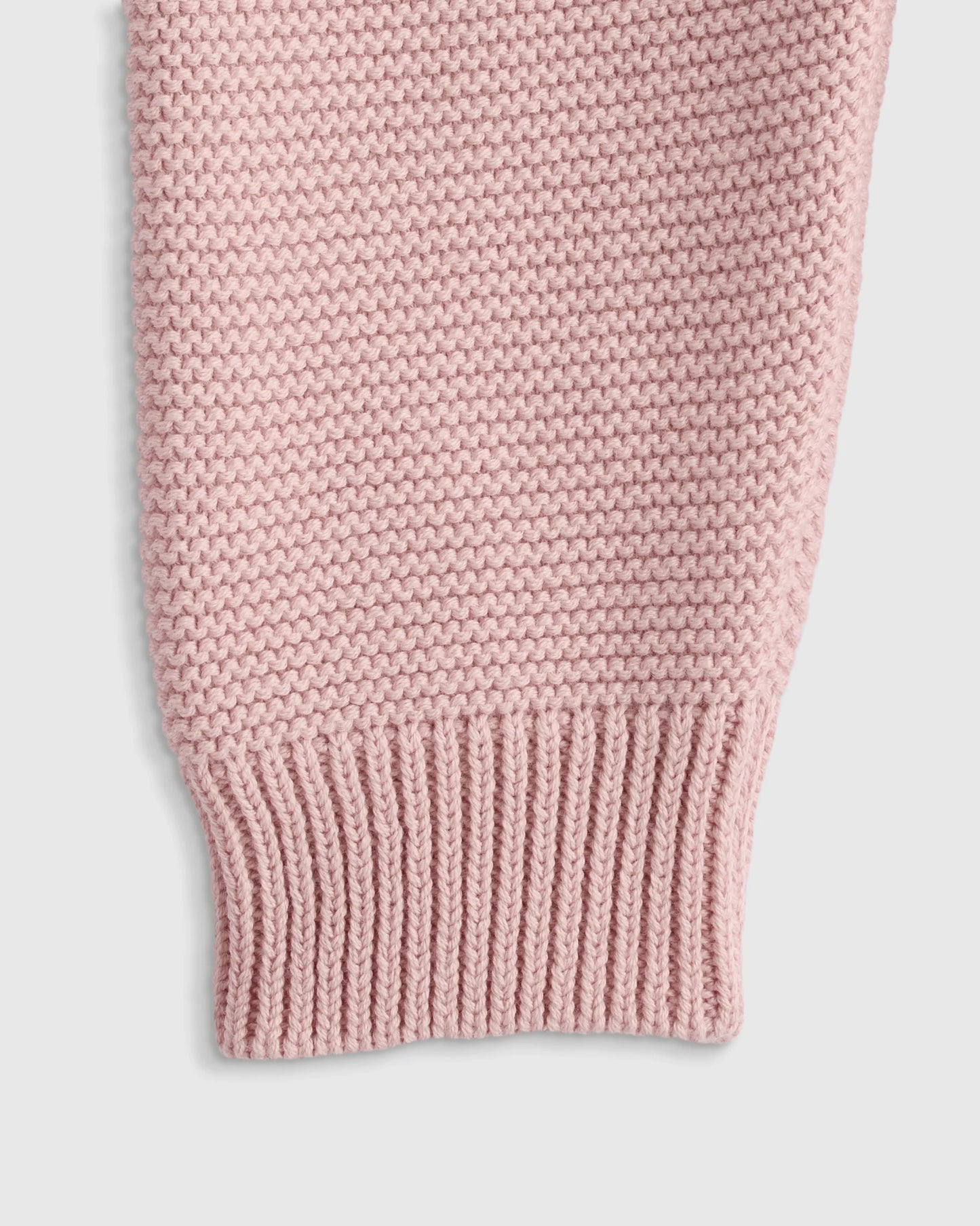 100% Organic Cotton Sweater Set - 0-3M / Ivory