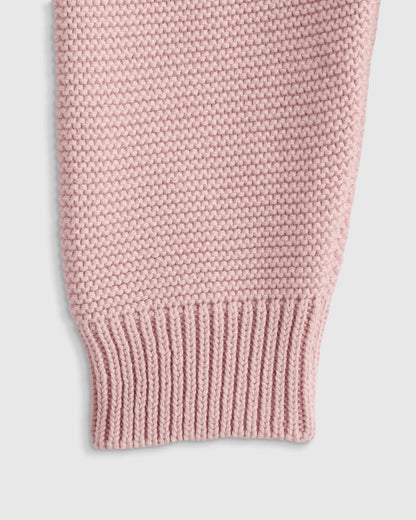 100% Organic Cotton Sweater Set - 0-3M / Ivory