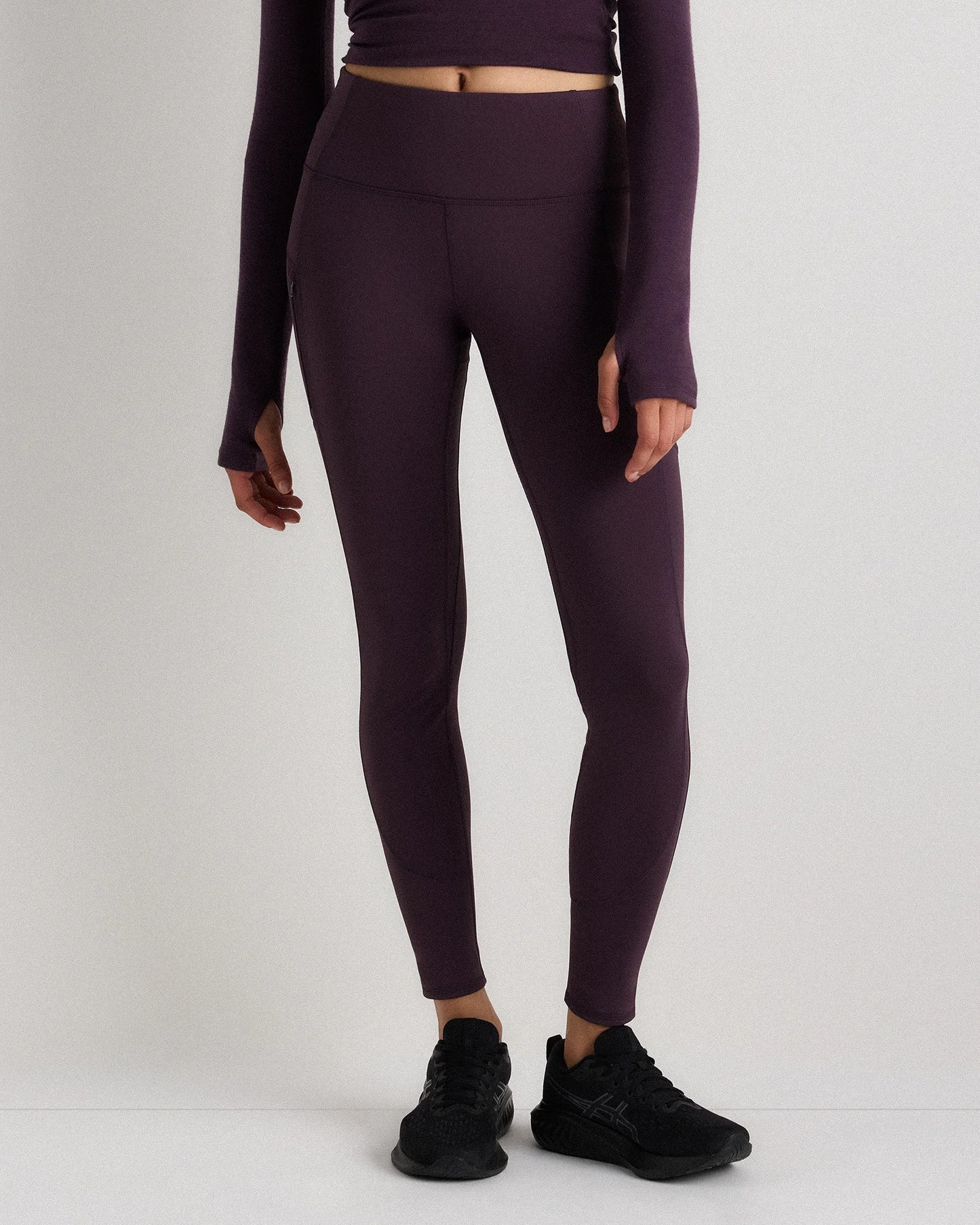 Whistler High-Rise Pocket Thermal Legging - XS / Black