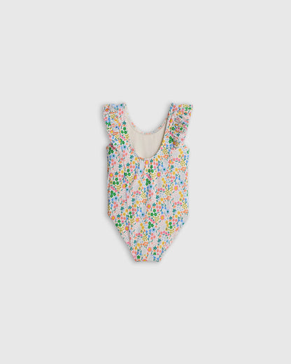Ruffle One Piece Swimsuit - 0-3M / Pineapple
