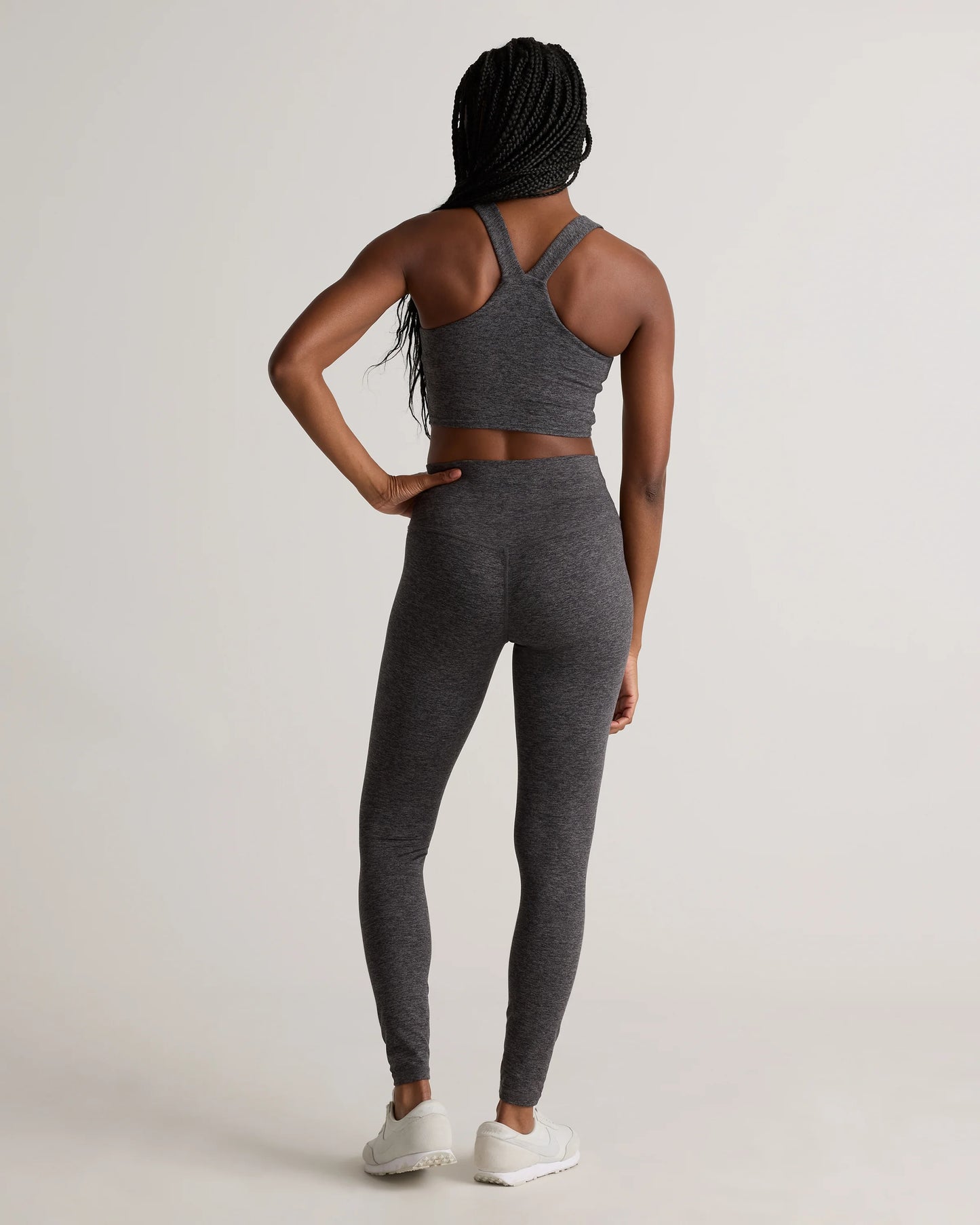 Ultra-Soft High-Rise Legging - XS / Heather Oatmeal