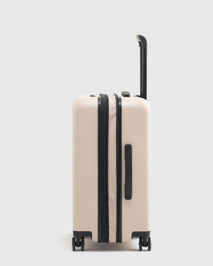 Expandable Carry-On & Large Check-In Suitcase Set - One Size / Dark Green