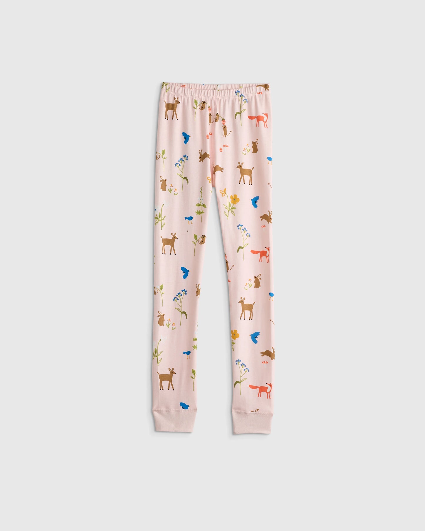 100% Organic Cotton Short Sleeve and Pant Pajama Set - 2T / Planets
