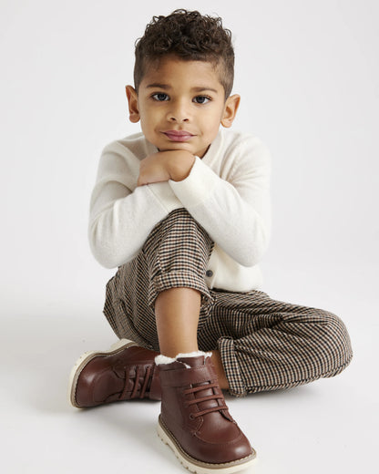 Washable Cashmere Cardigan - 2T / True Navy