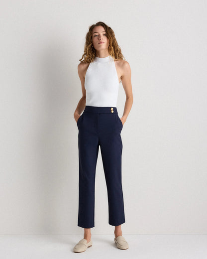 Scuba Slim Ankle Pants - 0 / True Black