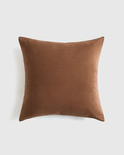Corduroy Cotton Velvet Pillow Cover - 20x20 / Pine