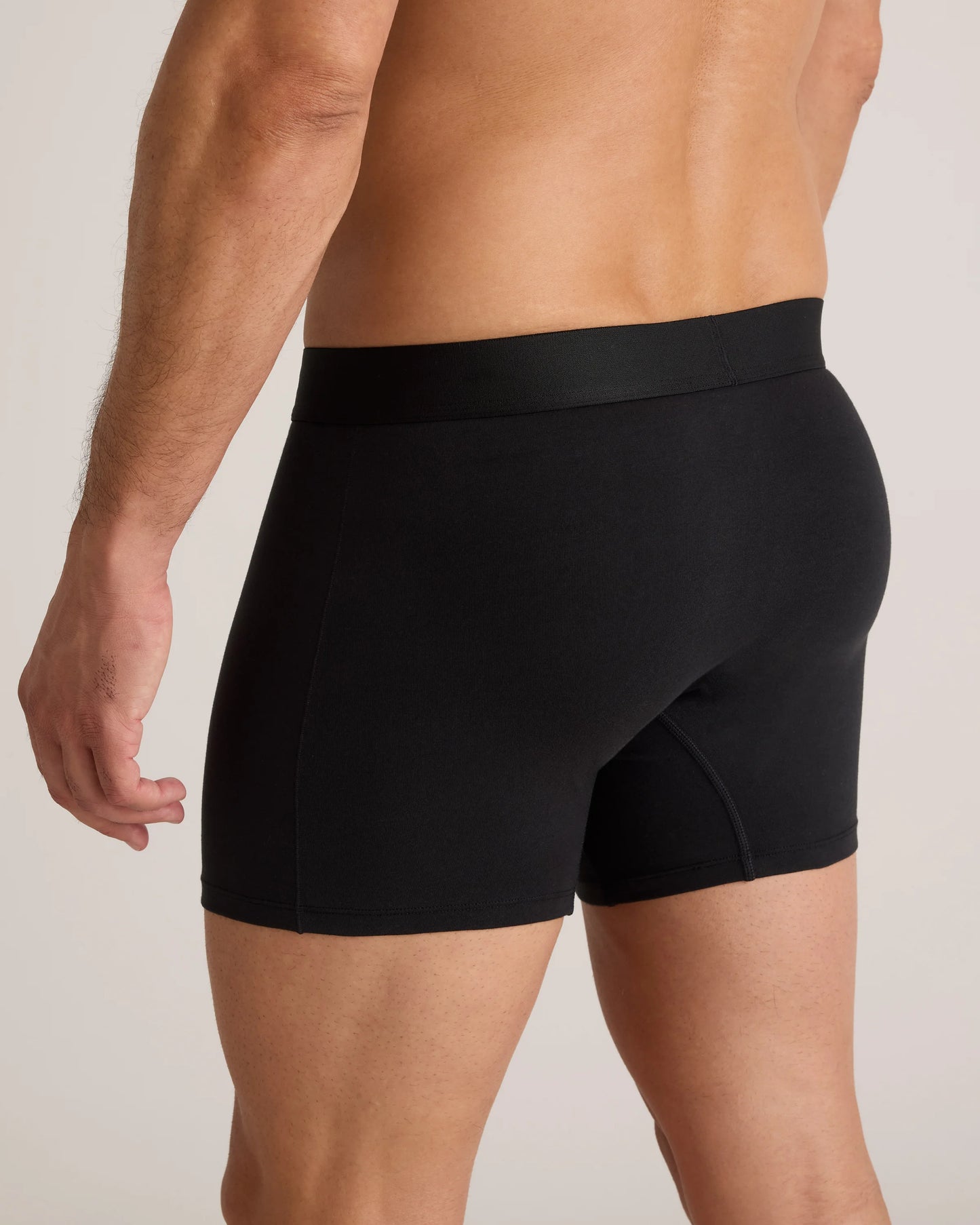 Organic Cotton 4'' Trunk (3-pack) - XS / Light Grey