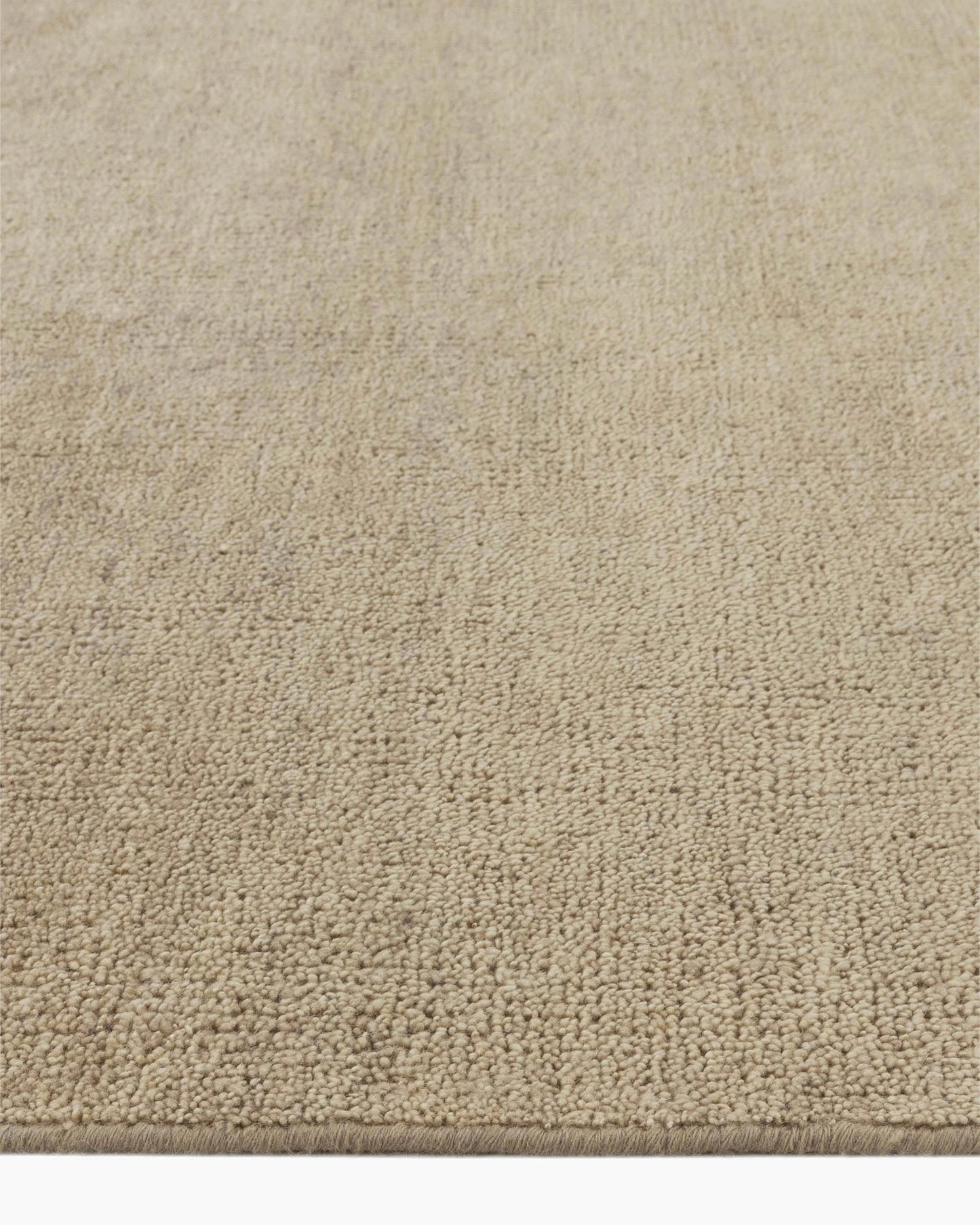 Lee Hand-Knotted Wool Rug - 5' x 8' / Oat