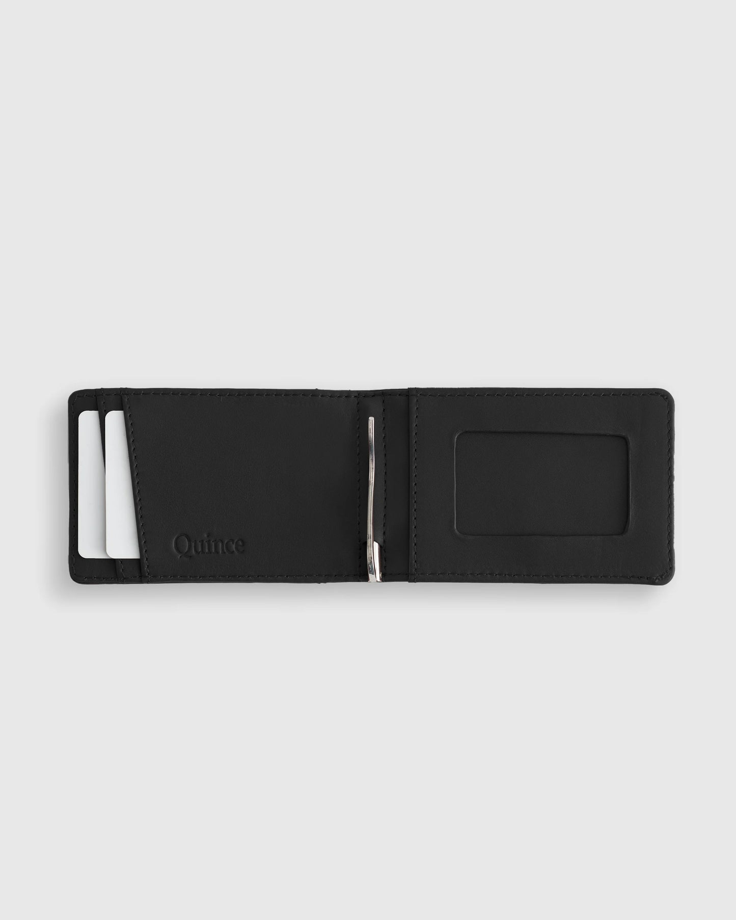 Italian Leather Money-Clip Wallet - One Size / Chocolate Brown