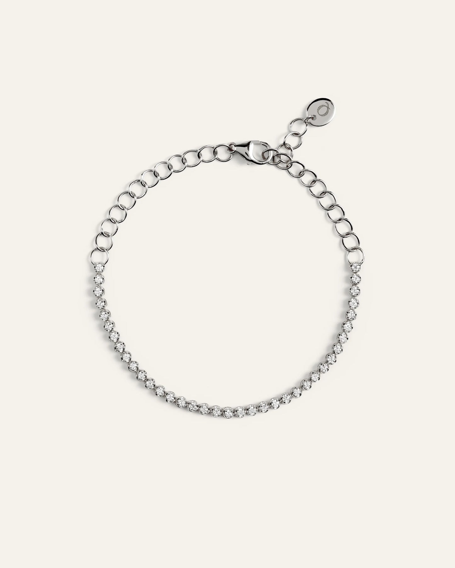 14K Gold Diamond Petite Tennis Bracelet - 0.50ctw - One Size / Yellow Gold