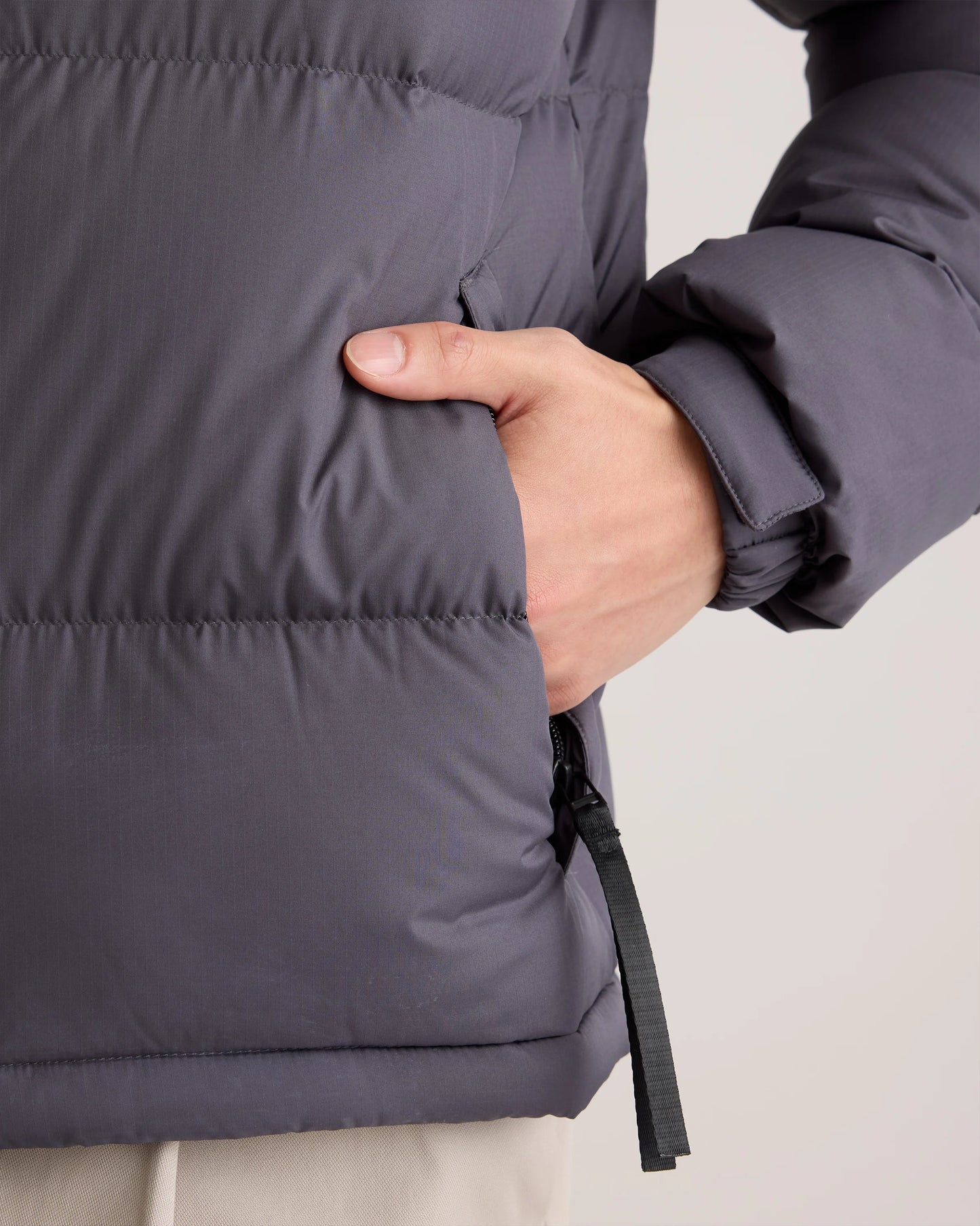 Responsible Down Puffer Jacket - XS / Carbon Grey