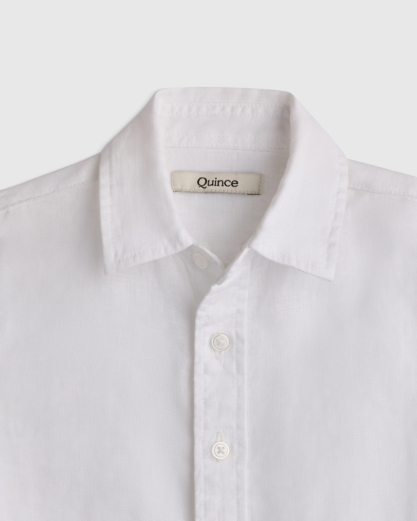 100% European Linen Short Sleeve Shirt - 6 / Flax