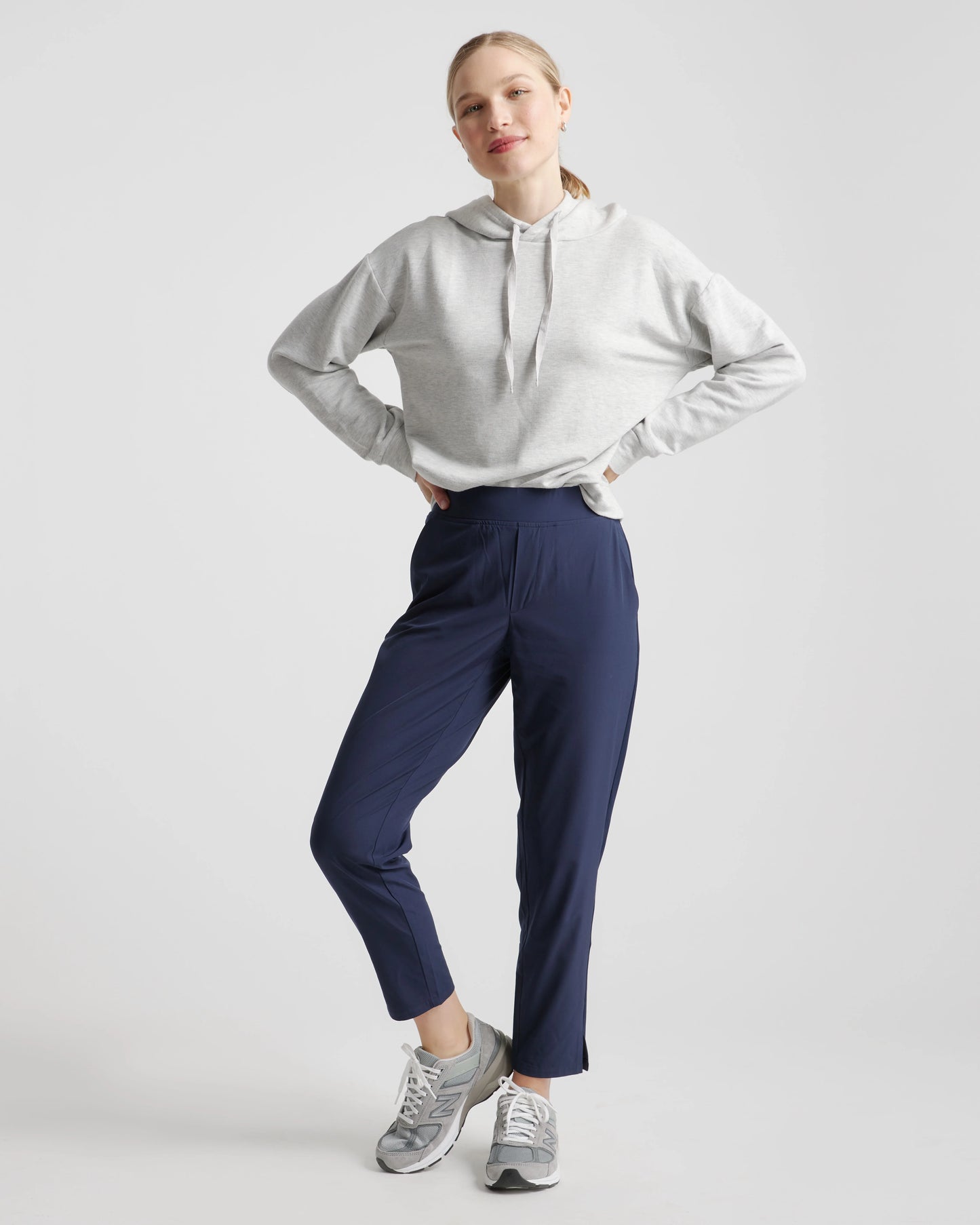 Performance Tech Ankle Pants - XS / Navy