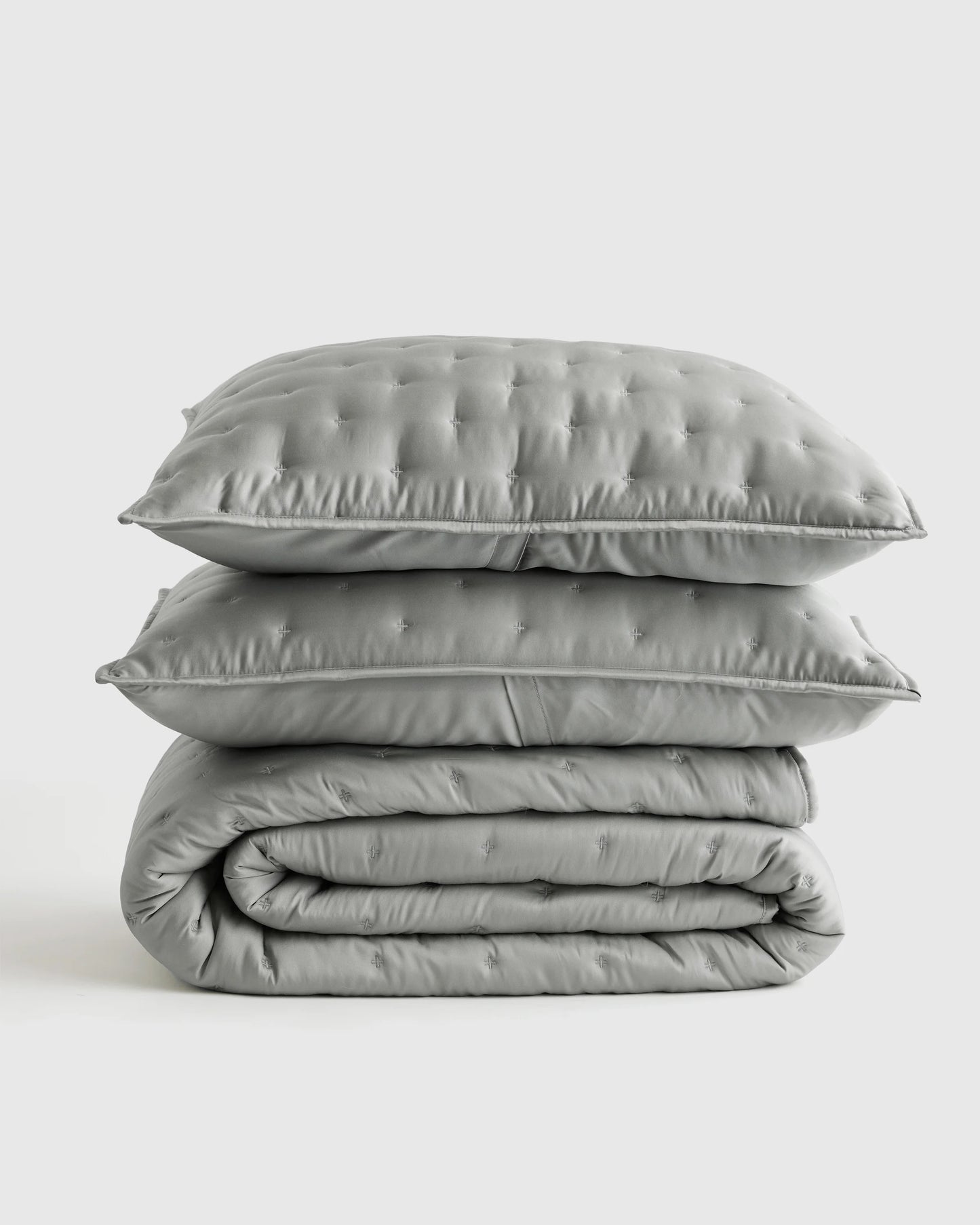 Bamboo Dream Quilt Set - Twin / Sage