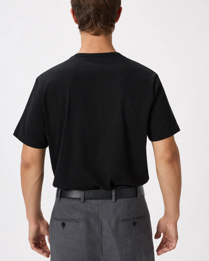 Japanese Lotus Tee - S / Black