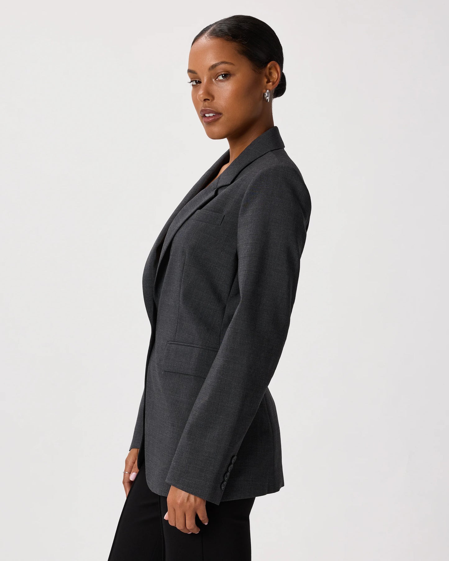 Italian Wool Long Blazer - XS / Sahara Camel
