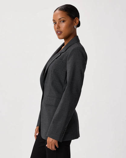 Italian Wool Long Blazer - XS / Sahara Camel