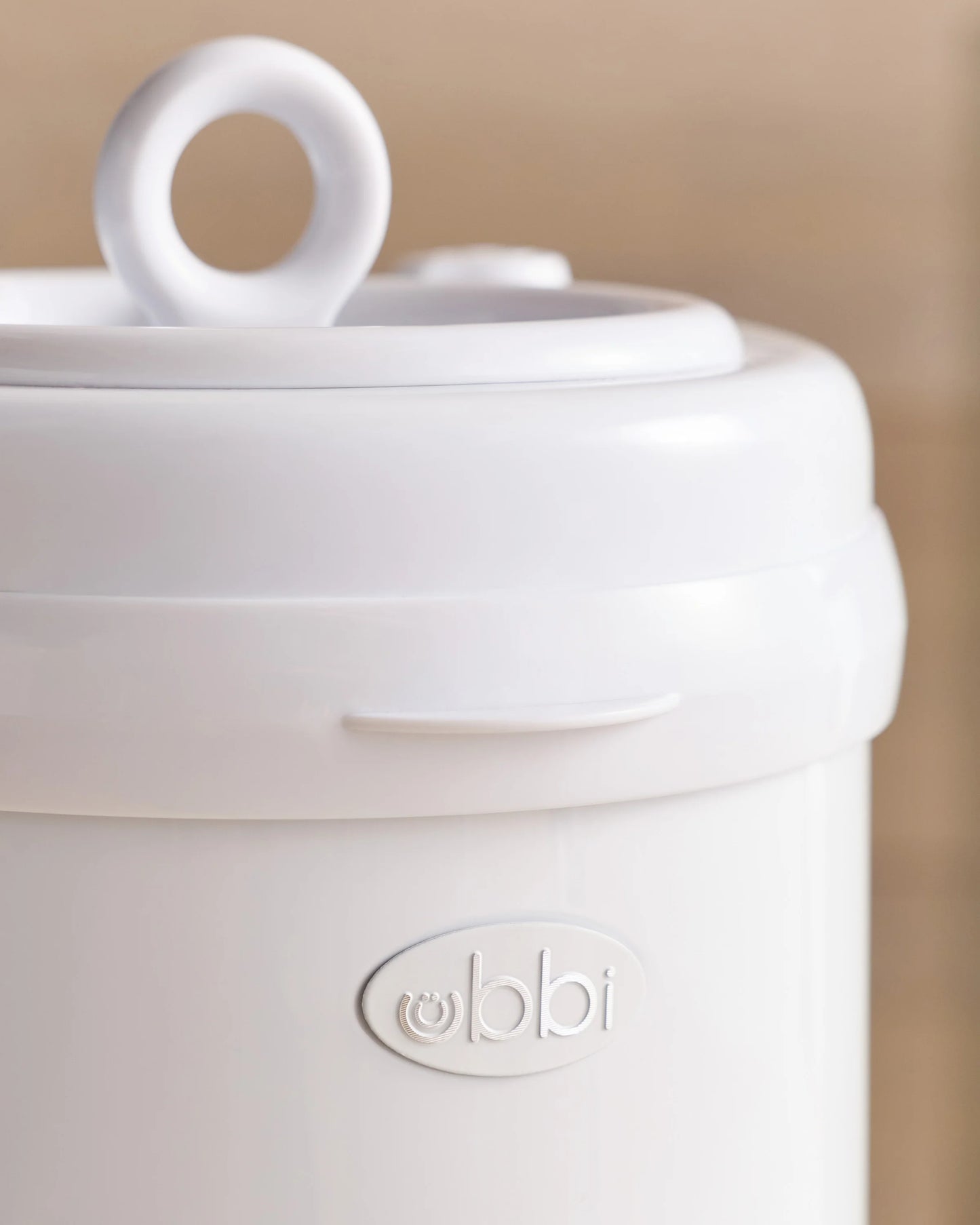 Ubbi Stainless Steel Diaper Pail Gift Set - One Size / White