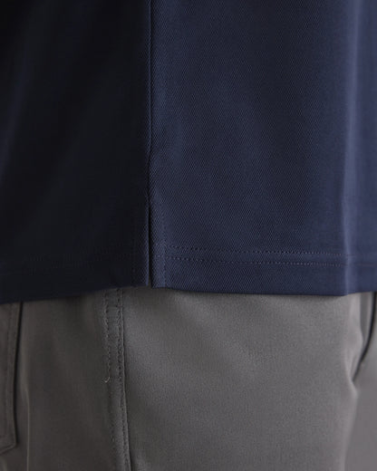 Commuter Stretch Pique Polo - S / Dark Coal