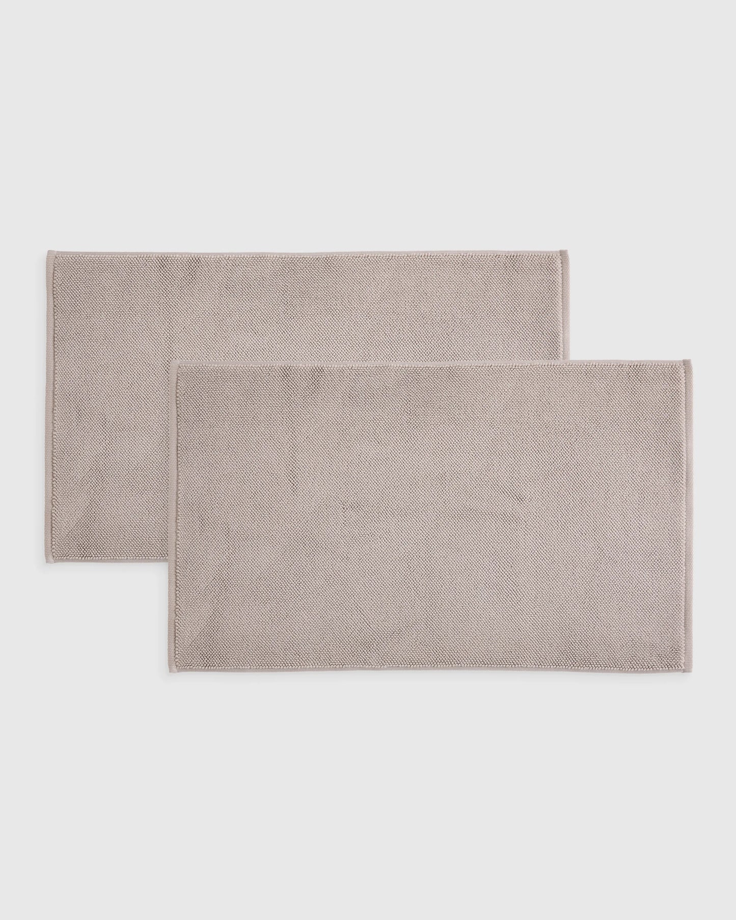 Turkish Cotton Bath Mat Bundle - One Size / White