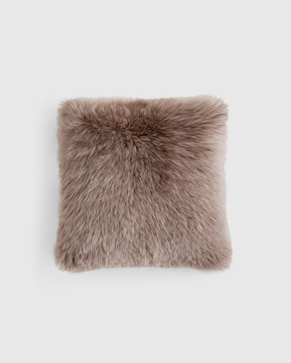 Natural Sheepskin Accent Pillow Cover - 20x20 / Ivory