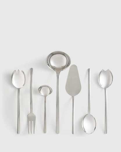 Due 7-Pc Serving Utensil Set by Mepra - One Size / Polished Stainless Steel